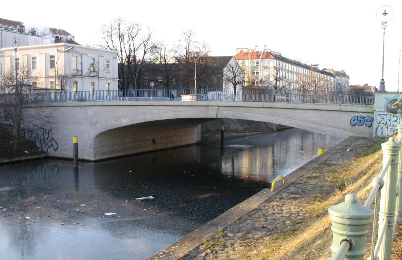 Teupitzer Br&uuml;cke am 4.1.2003